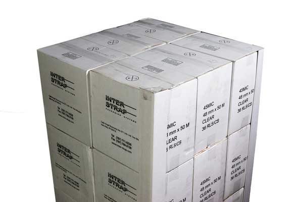 White paper cornerboards
